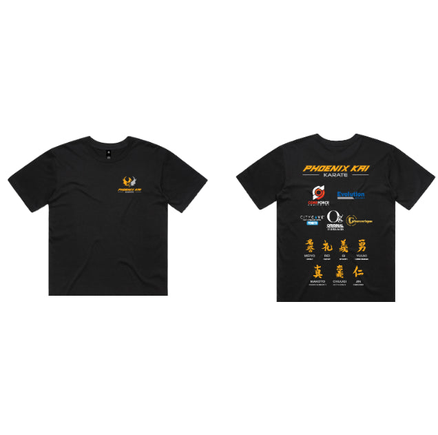 Phoenix Kai Karate Bushido Code (Sponsor T-shirt)